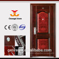 Latest Design Reinforced 1.5mm frame Steel Door